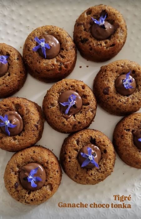 Tigré, ganache choco tonka